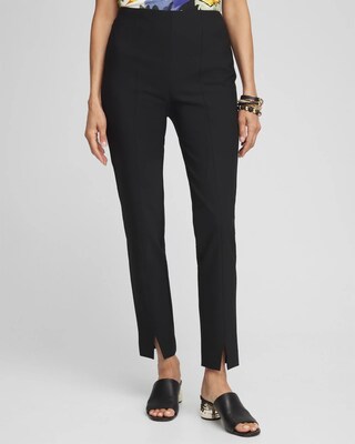 お歳暮 のし Bi-Stretch Front Seam Slit Ankle Pants | Chico's パンツ